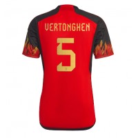 Dres Belgija Jan Vertonghen #5 Domaci SP 2022 Kratak Rukav